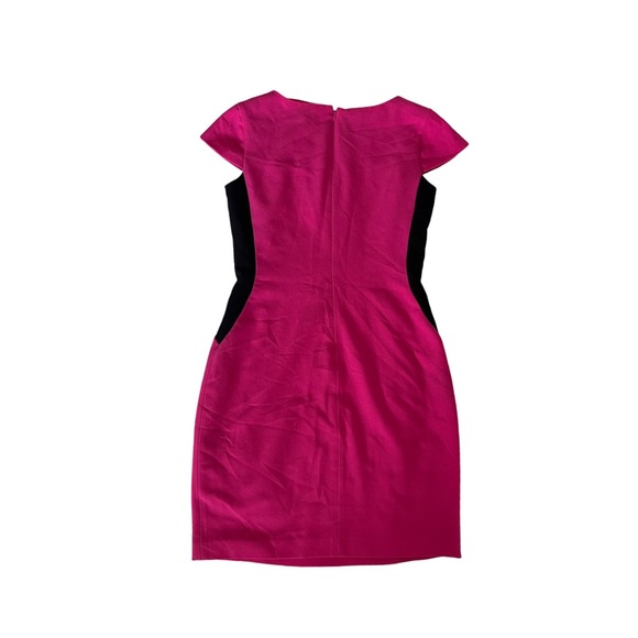Cynthia Steffe Pink Cap Sleeve Tailored Mini Dress Size 4 - Picture 5 of 5